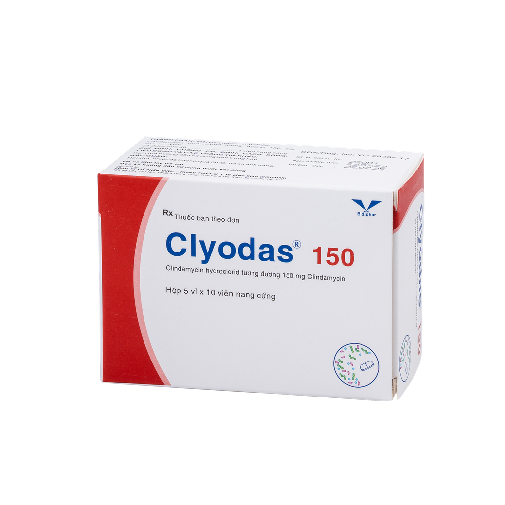 Clyodas 150 H/50 Hộp 5 Vỉ x 10 Viên Bidiphar