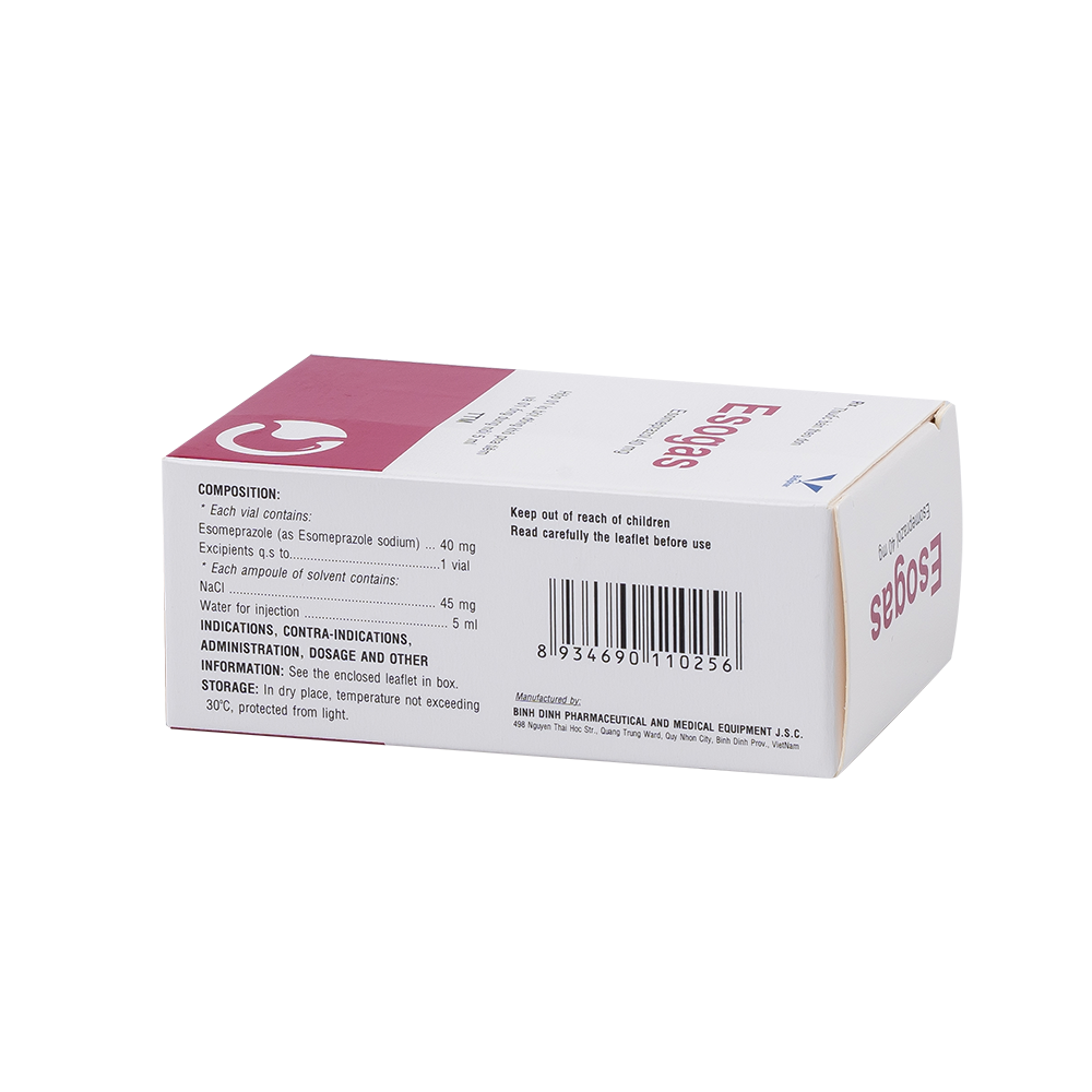 Esogas Hộp 1 lọ BIDIPHAR