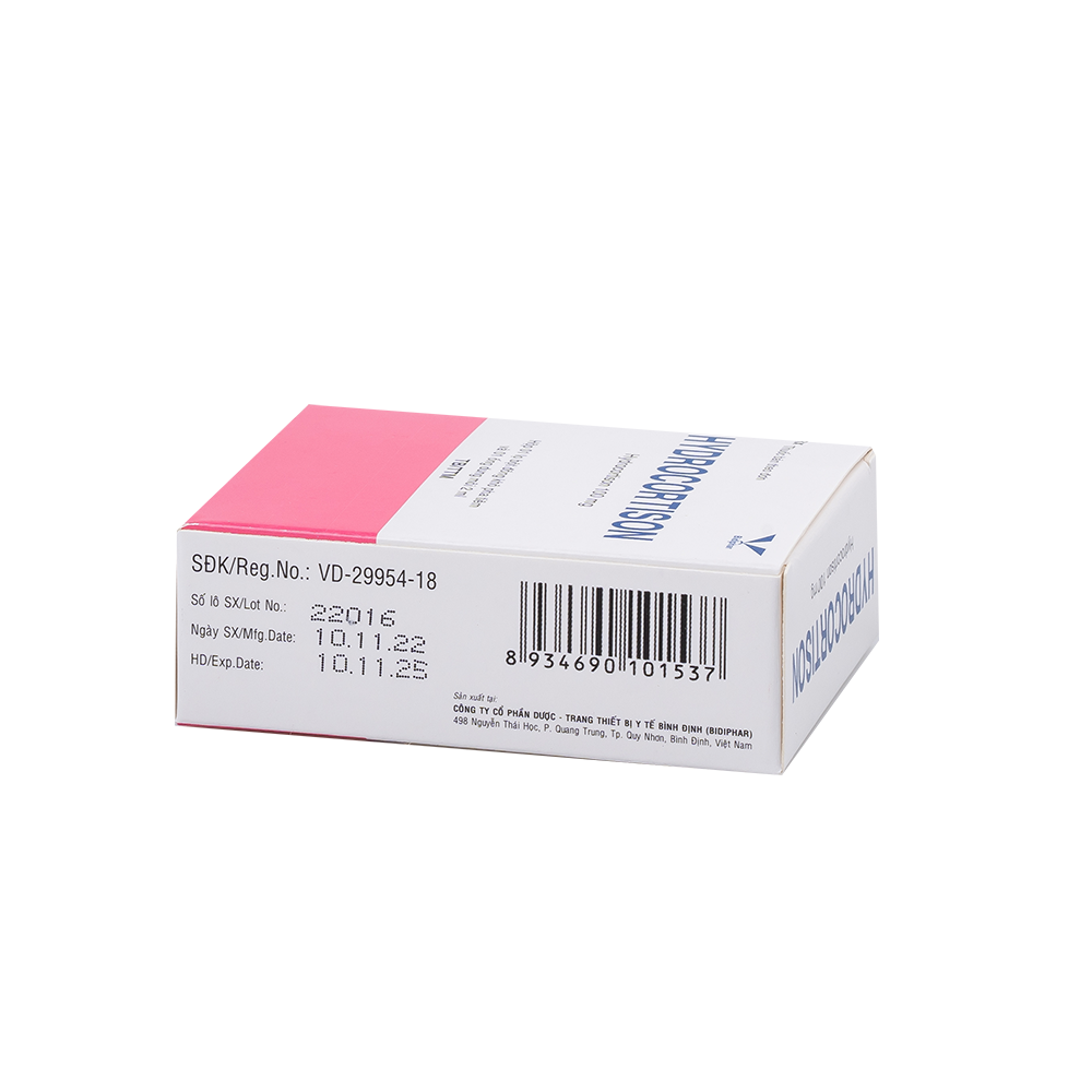 Hydrocortison Hộp 1 lọ BIDIPHAR