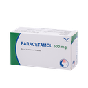 Paracetamol 500mg H/100 Hộp 10 Vỉ x 10 Viên Bidiphar