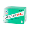 Dopagan 500 mg Hộp 10 vỉ x 10 viên Domesco