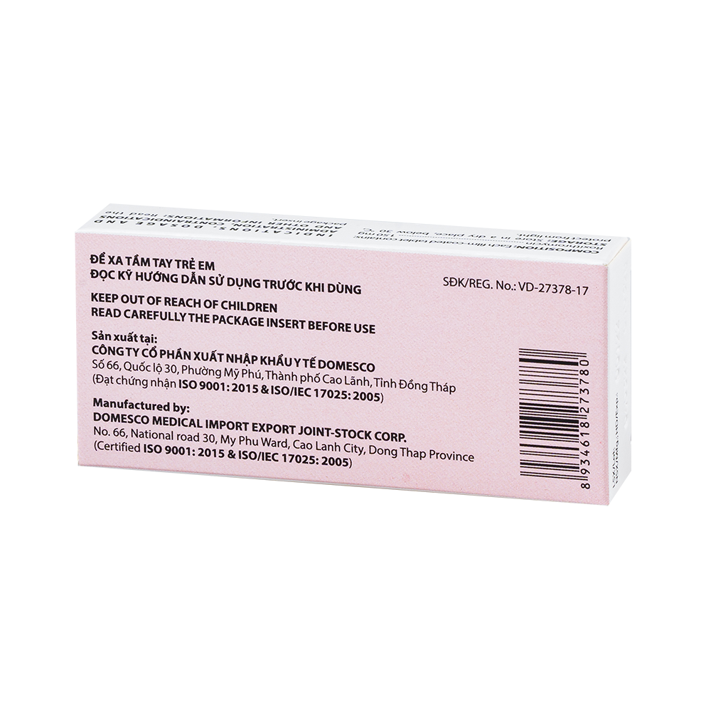 Dorolid 150 mg Hộp 2 vỉ x 10 viên Domesco