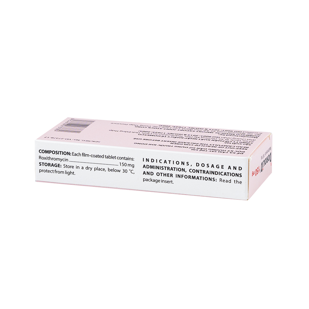 Dorolid 150 mg Hộp 2 vỉ x 10 viên Domesco