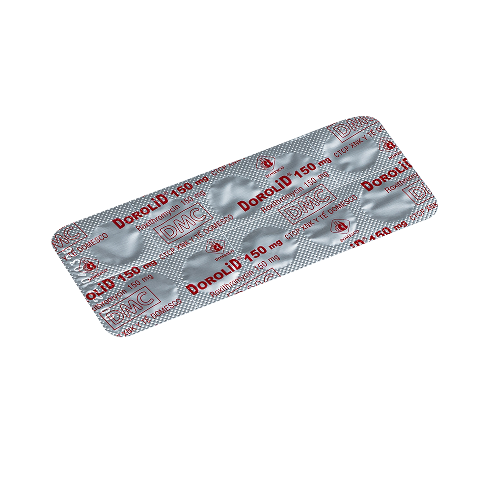 Dorolid 150 mg Hộp 2 vỉ x 10 viên Domesco