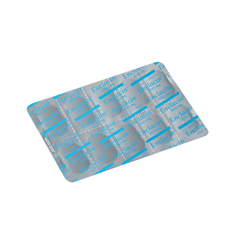 Enclacin 250mg Hộp 2 vỉ x 10 viên Domesco