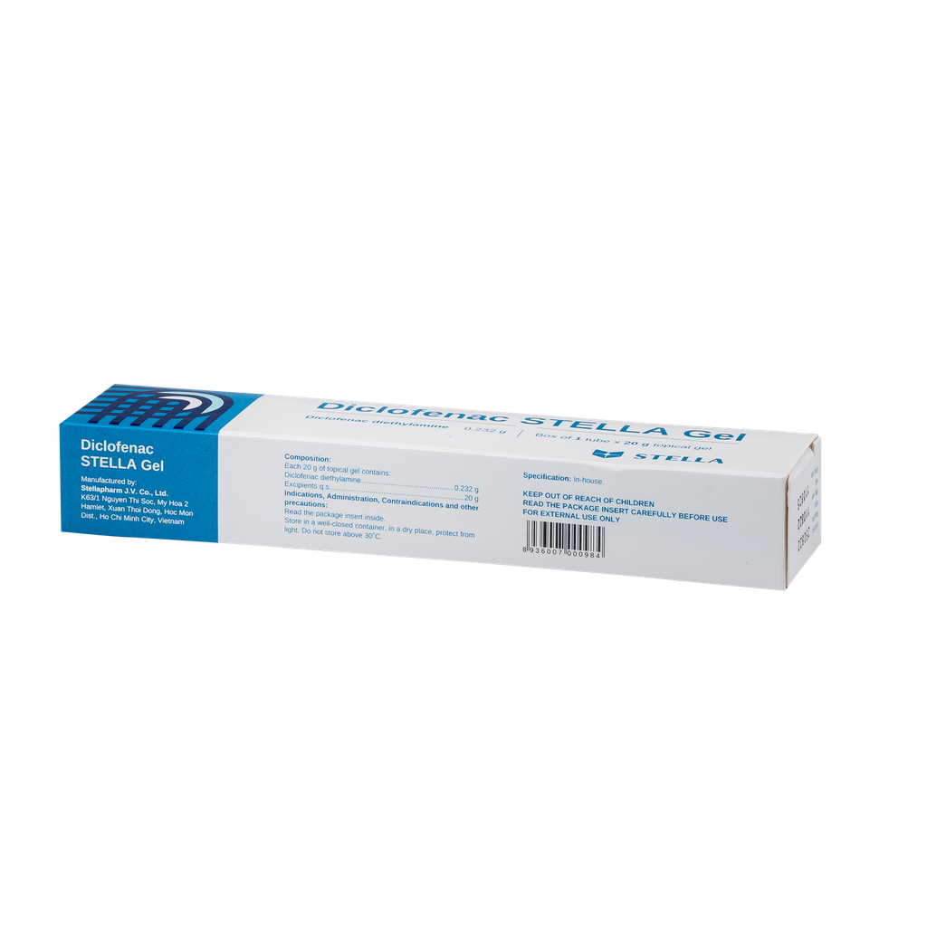 Diclofenac Stella gel Tube/20g Stella