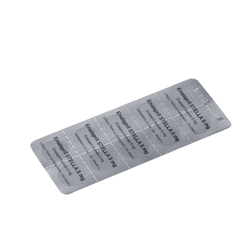 Enalapril Stella 5mg Hộp/30 viên Stella