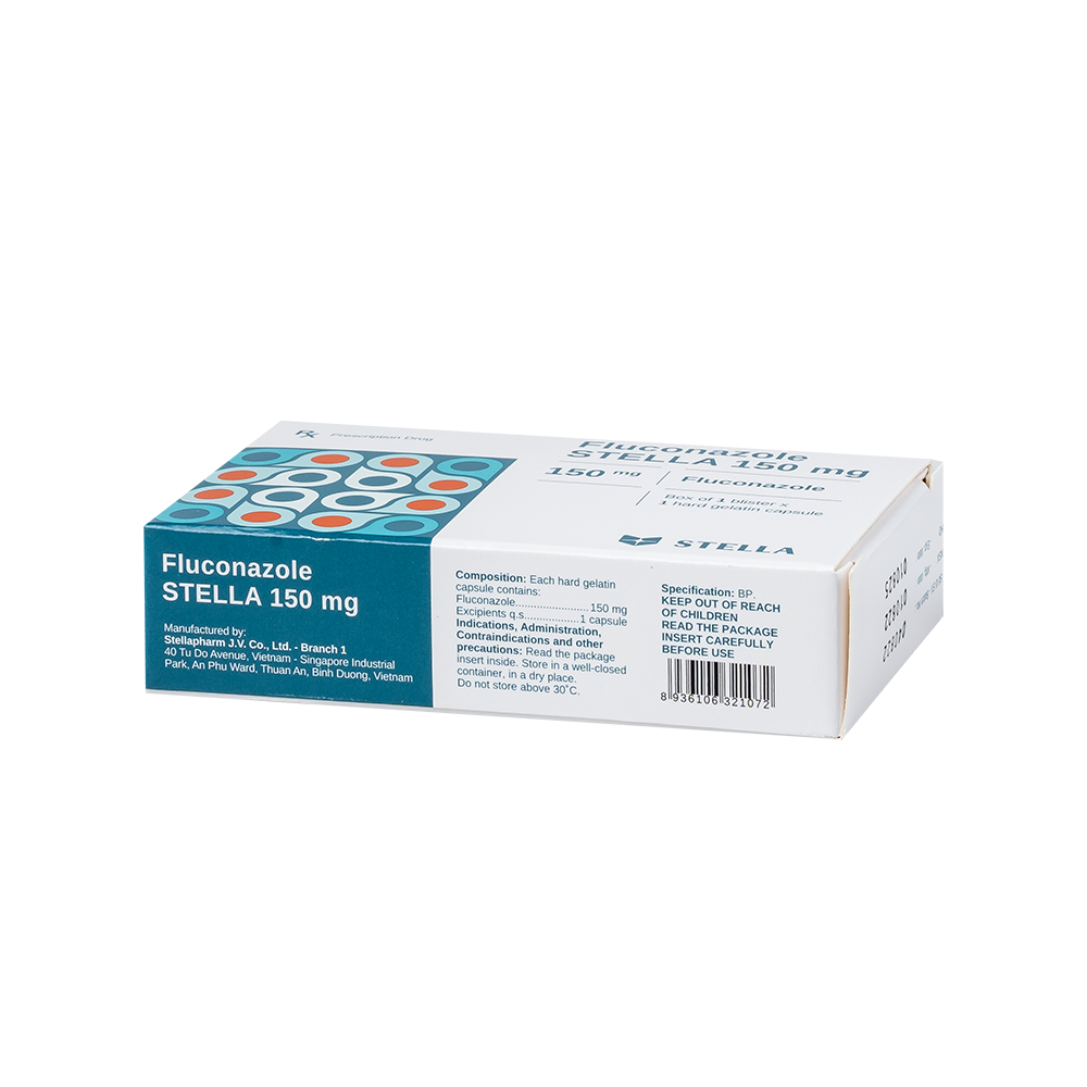 Fluconazol Stella 150mg Hộp/01viên  Stella