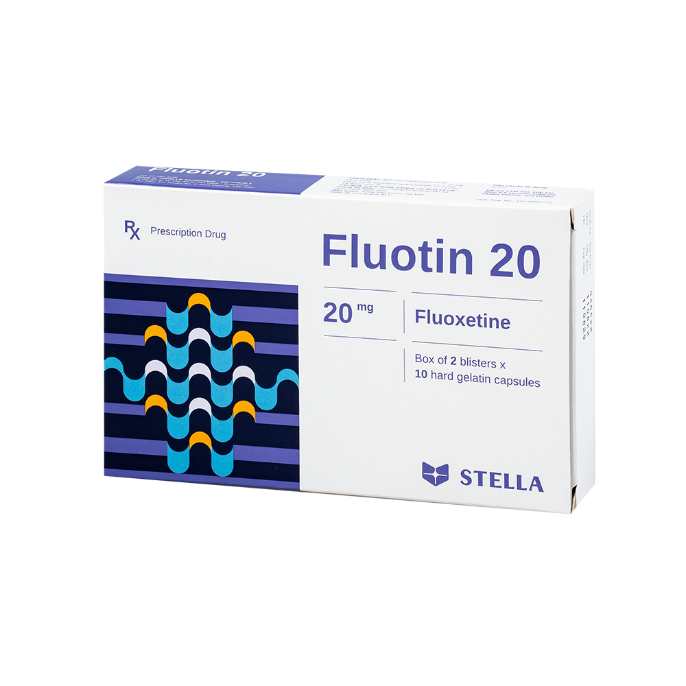 Fluotin 20 Hộp/20viên Stella
