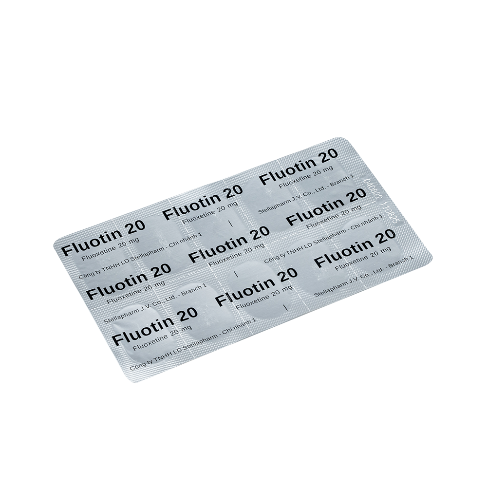 Fluotin 20 Hộp/20viên Stella