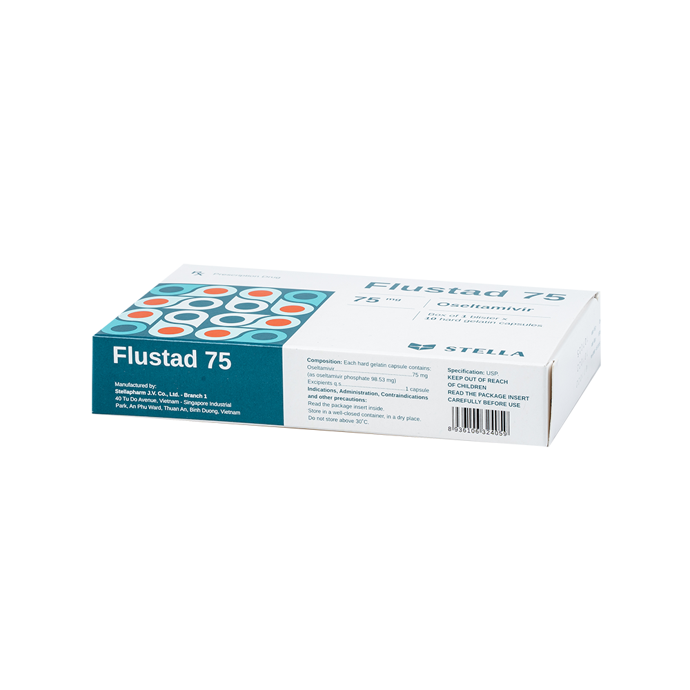Flustad 75mg Hộp/10 viên Stella