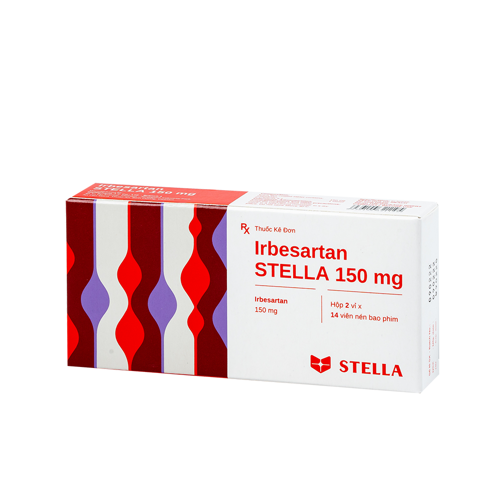 Irbesartan Stella 150mg Hộp/28viên Stella