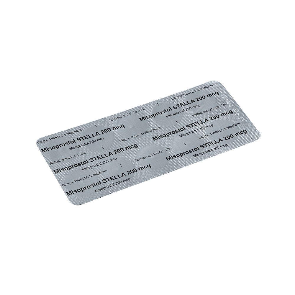 Misoprostol Stella 200mcg Hôp/30viên Stella