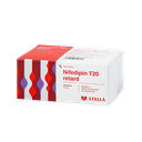 Nifedipin T20 retard  Hộp/100viên Stella