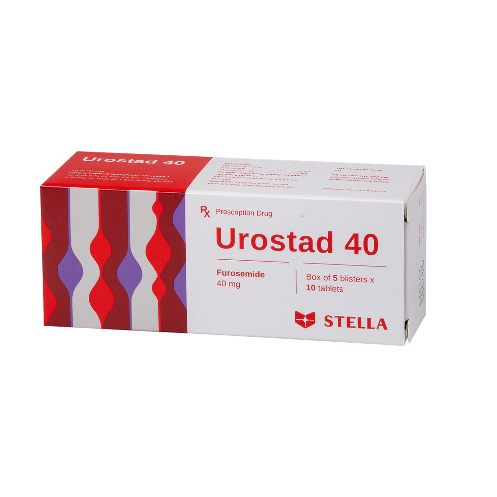 Urostad 40 Hộp/50viên Stella