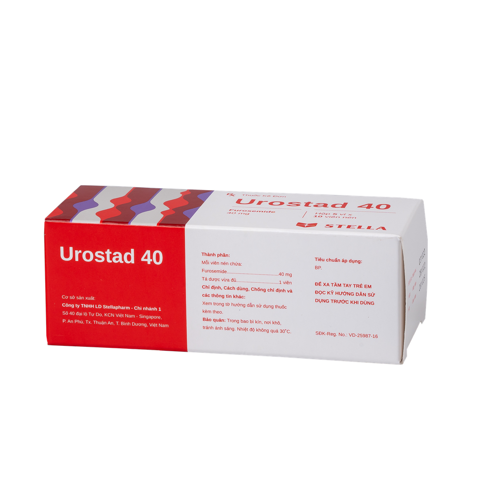 Urostad 40 Hộp/50viên Stella