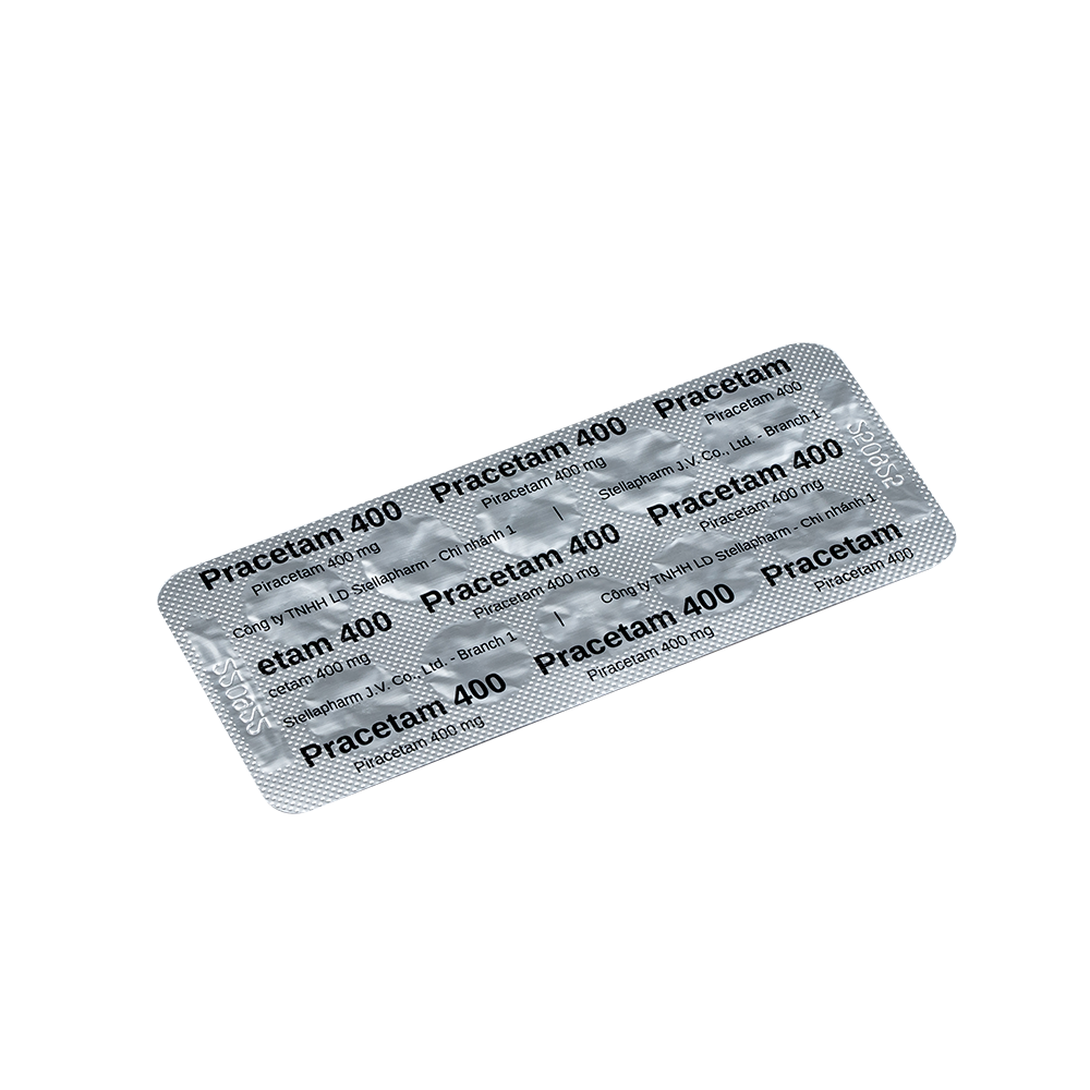 Pracetam 400 Hộp/100viên Stella