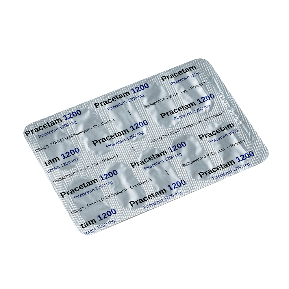 Pracetam 1200 Hộp/100viên Stella