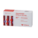 Simvastatin Stella 20mg Hộp/30viên Stella