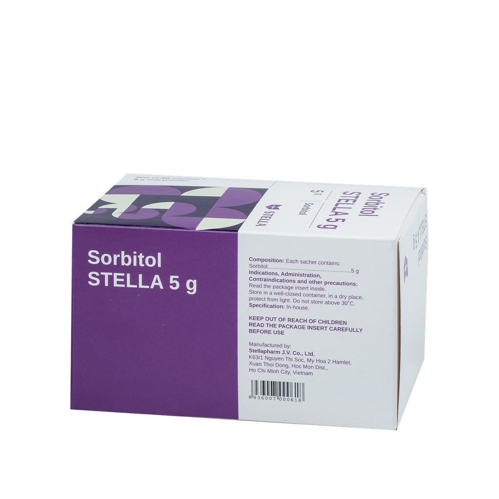Sorbitol Stella 5g Hộp/20gói Stella
