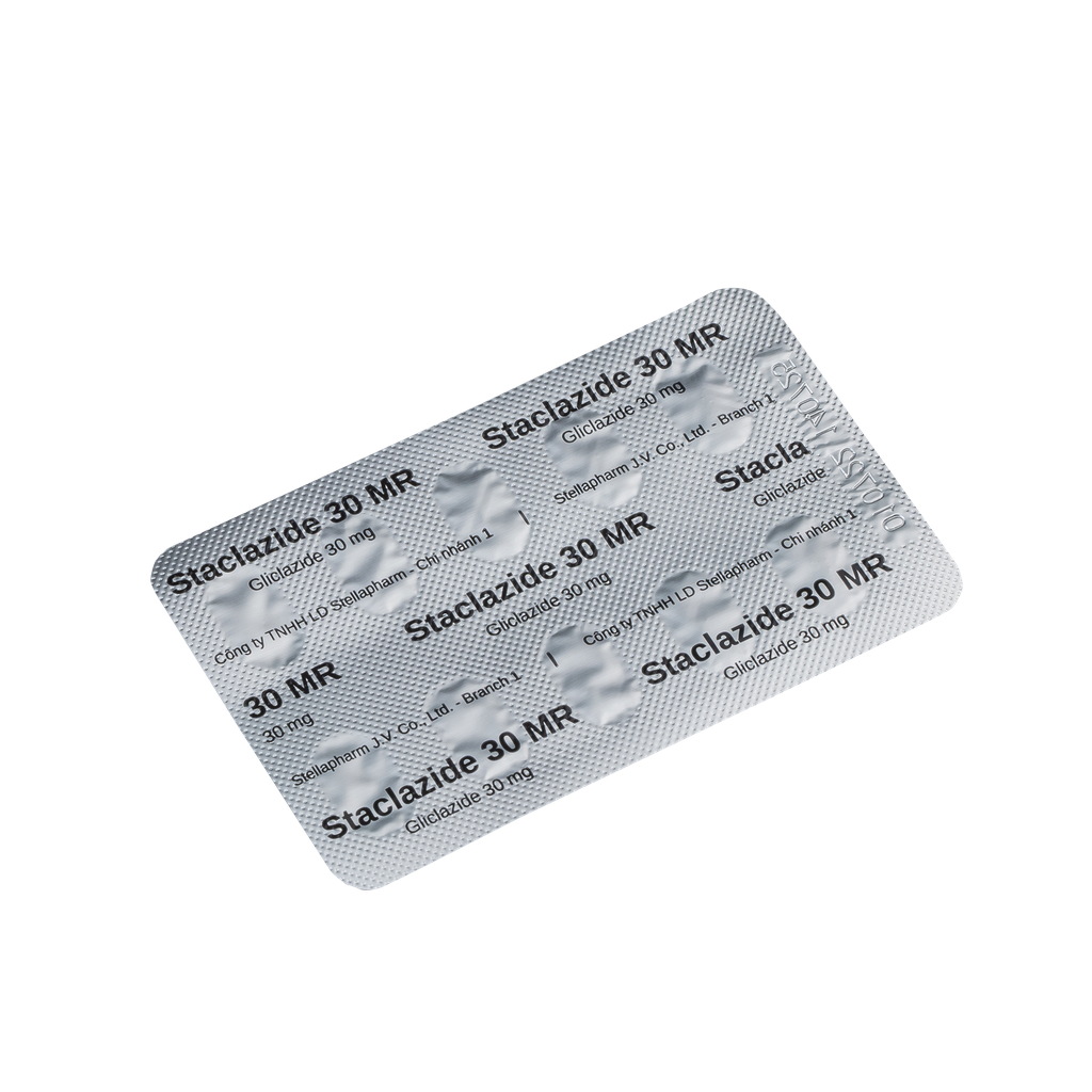 Staclazide 30MR Hộp/30viên Stella
