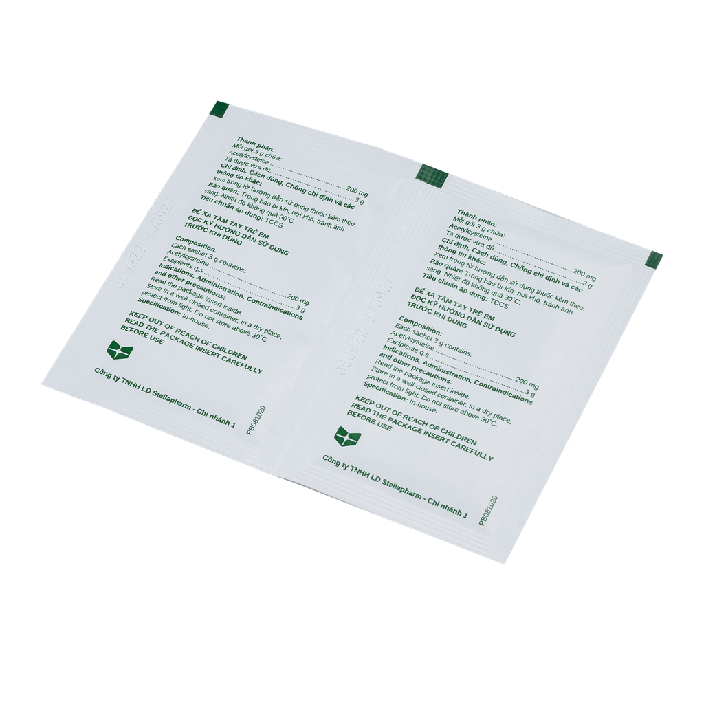 Stacytine 200 GRA Hộp/20gói Stella