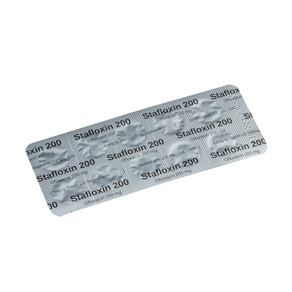 Stafloxacin 200mg Hộp/20viên Stella