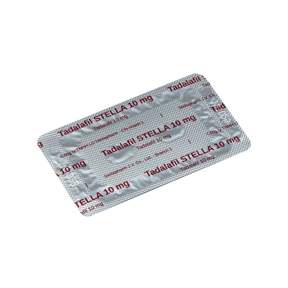 Tadalafil Stella 10mg Hộp/02viên Stella