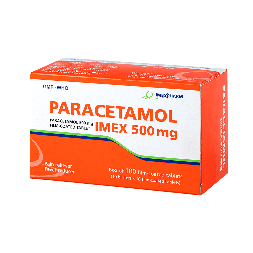 Paracetamol Imex 500mg