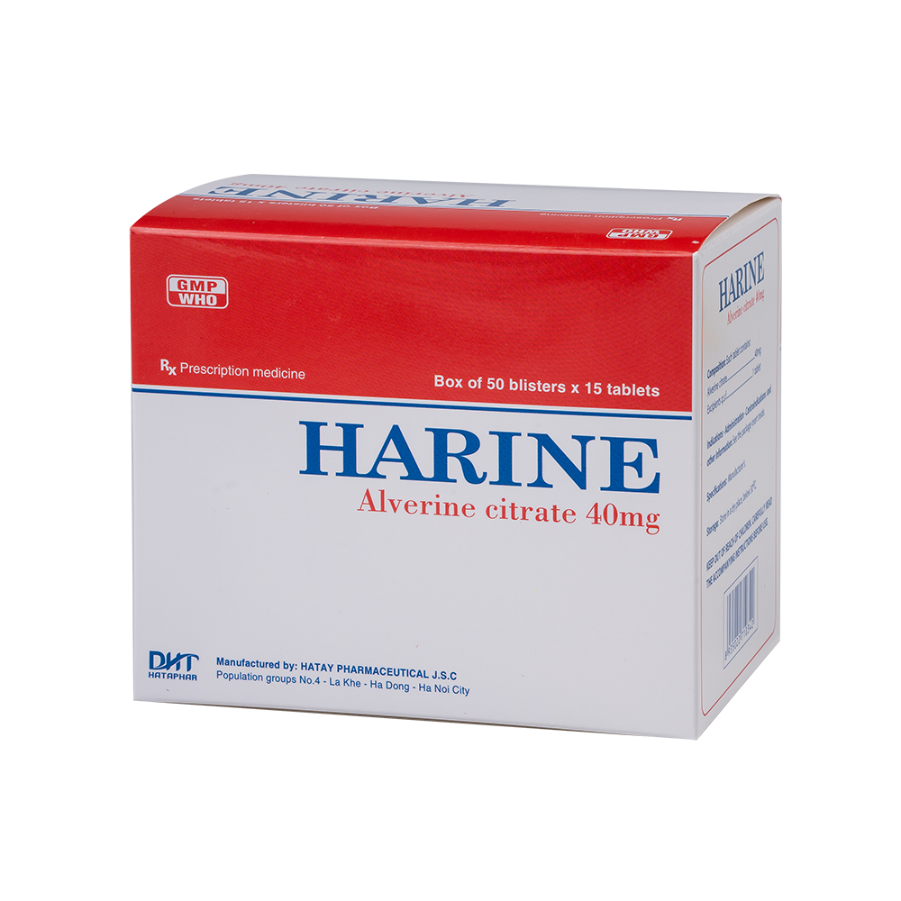 Harine 40mg  H/50vỉ x15viên Hataphar