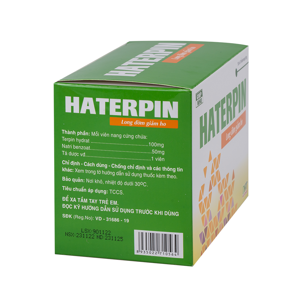 Haterpin nang H/50vỉ x10viên Hataphar