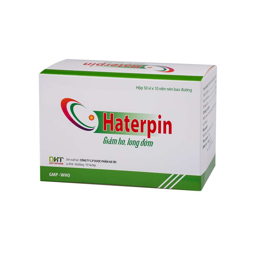 Haterpin bao đường H/50vỉ x10viên nén Hataphar