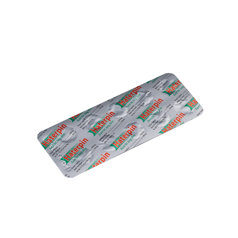 Haterpin bao đường H/50vỉ x10viên nén Hataphar