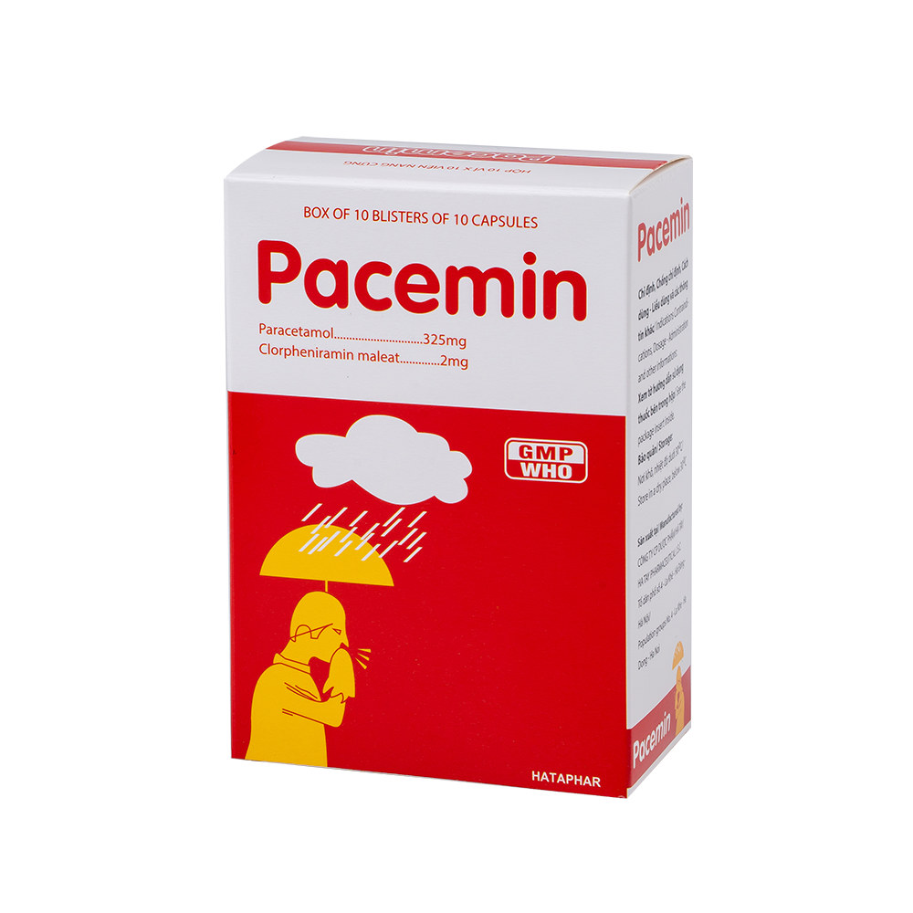 Pacemin nang  hạt cải H/10vỉ x10viên Hataphar