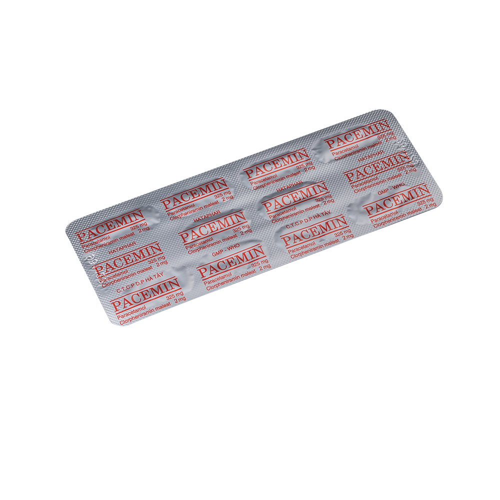 Pacemin nang  hạt cải H/10vỉ x10viên Hataphar