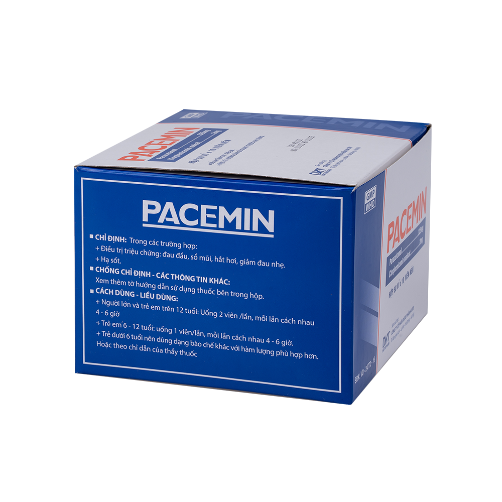 Pacemin nén H/50vỉ x10viên Hataphar