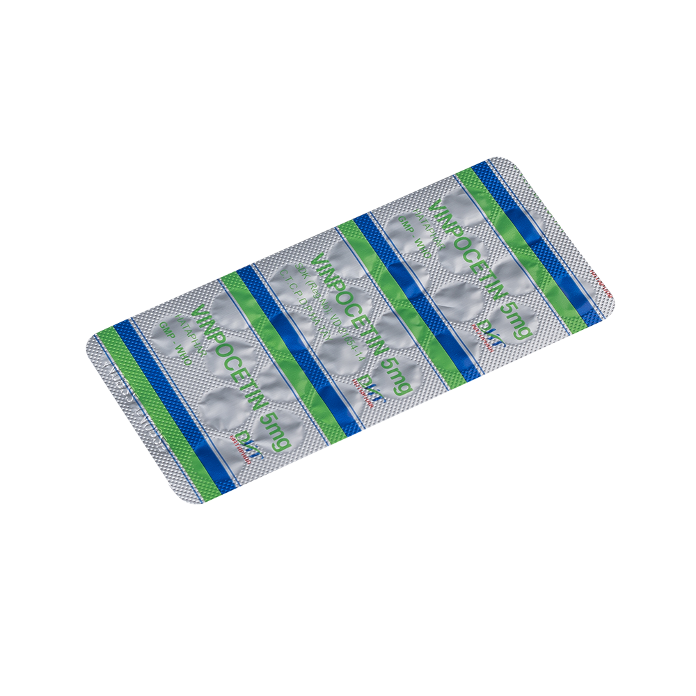 Vinpocetin Hộp 2vỉ x25 viên Hataphar