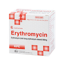 ERYTHROMYCIN 500mg Vbf Hộp 100 viên Khapharco