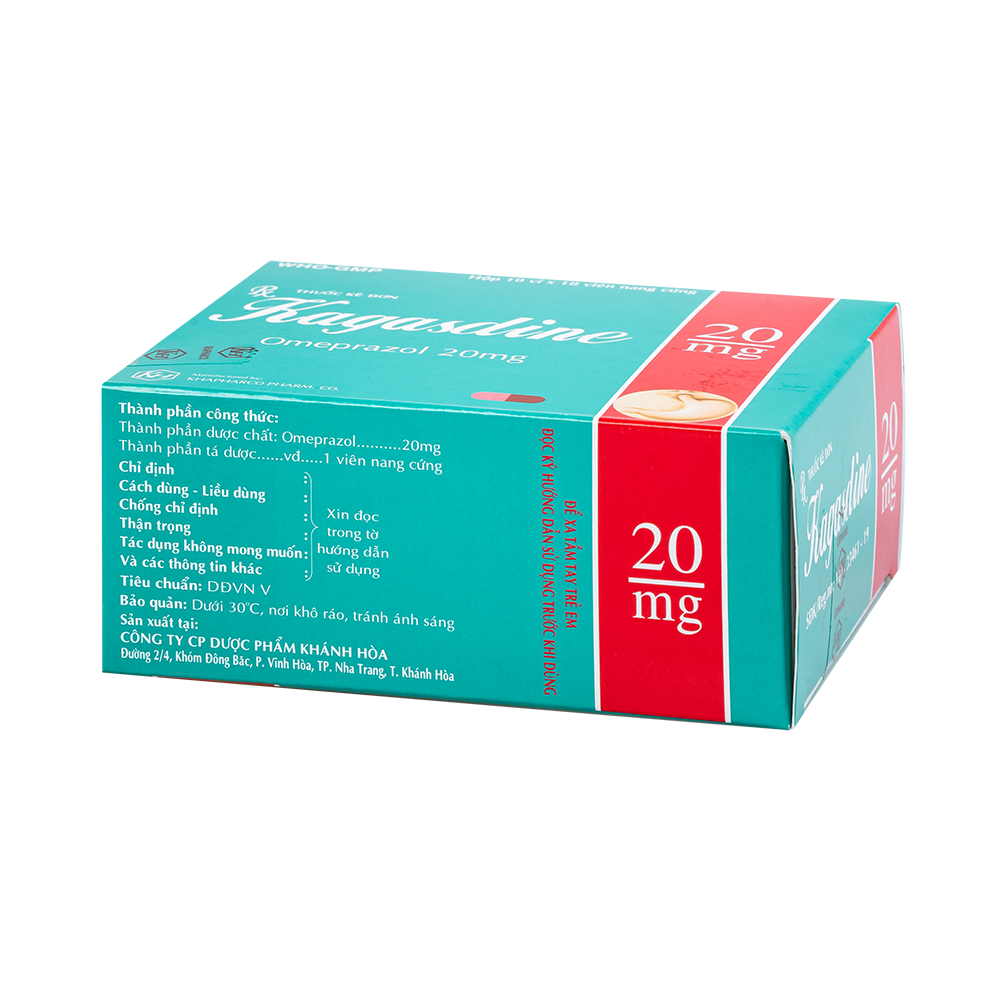 KAGASDINE PVC-alu Hộp 100 viên Khapharco