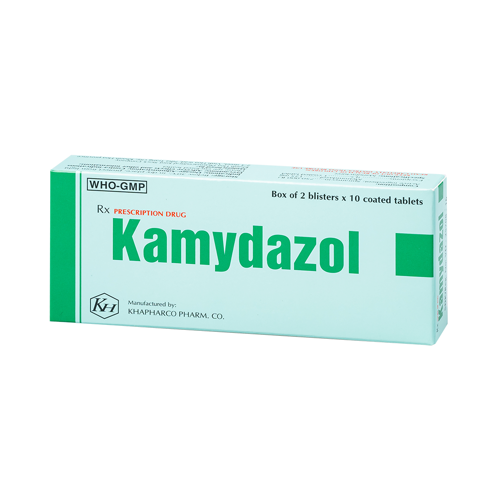KAMYDAZOL Hộp 20 viên Khapharco