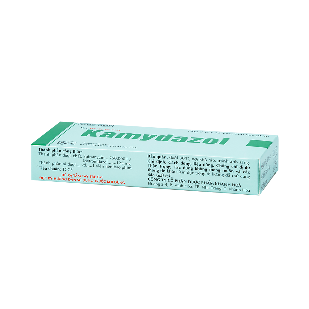 KAMYDAZOL Hộp 20 viên Khapharco