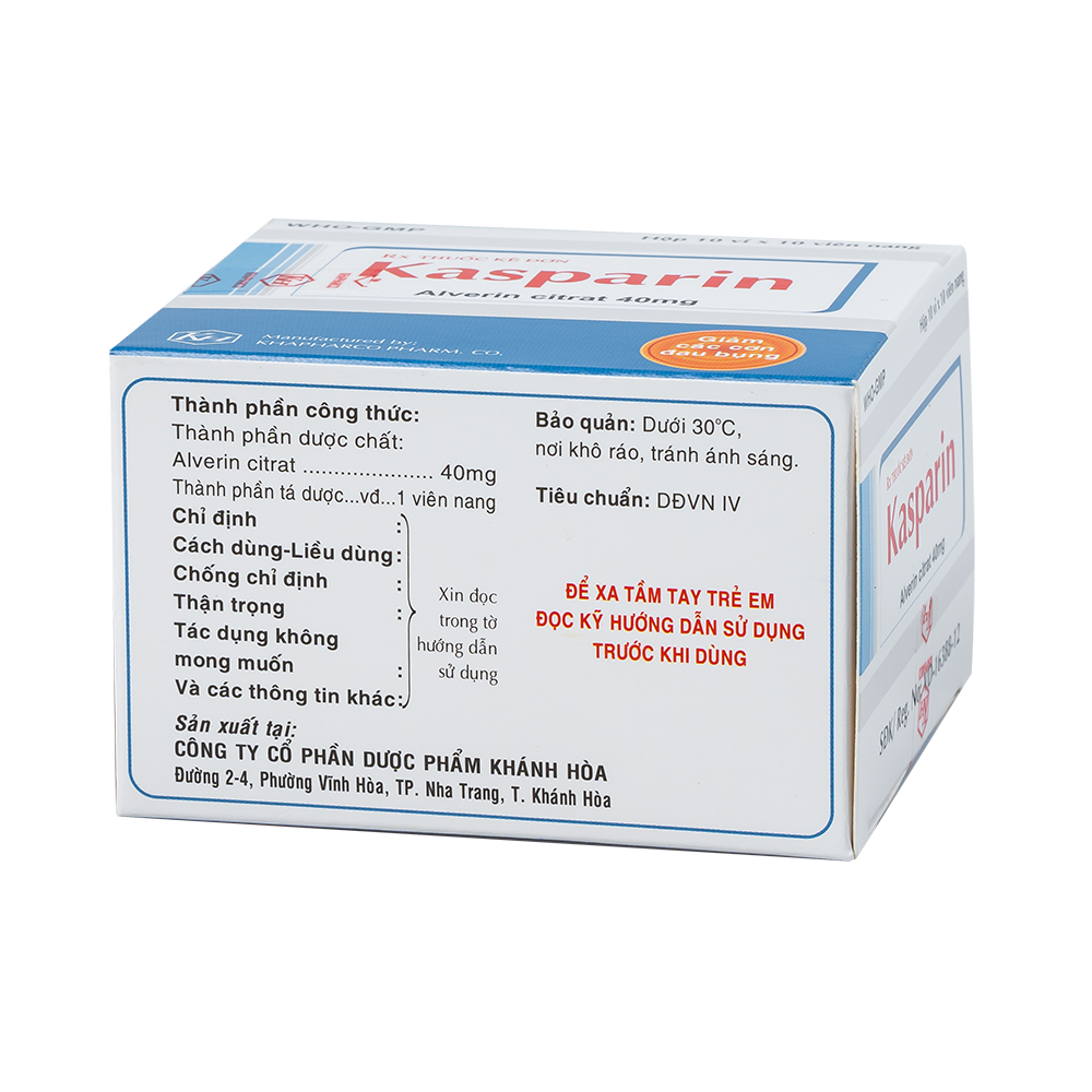 KASPARIN Hộp 100 viên Khapharco
