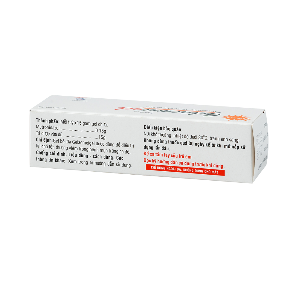 Gelacmeigel 15g Hộp 1 tuýp 15g Medipharco