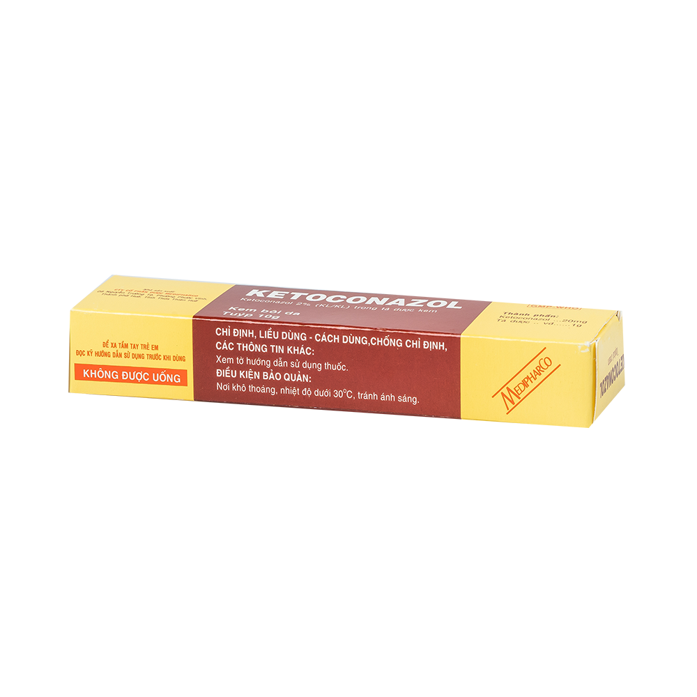 Ketoconazol 2% 10g Hộp x1tube