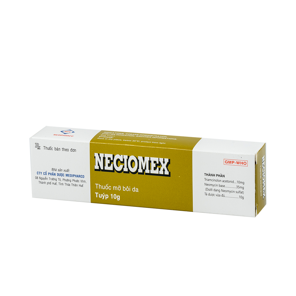Neciomex 10g Hộp 1 tuýp 10g Medipharco