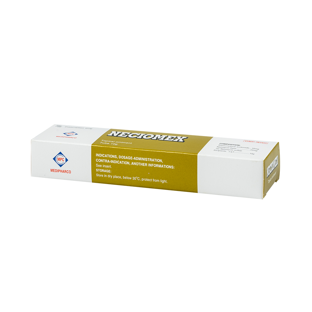 Neciomex 10g Hộp 1 tuýp 10g Medipharco