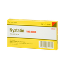 Nystatin 100.000UI Hộp 1 vỉ x 12 viên Medipharco