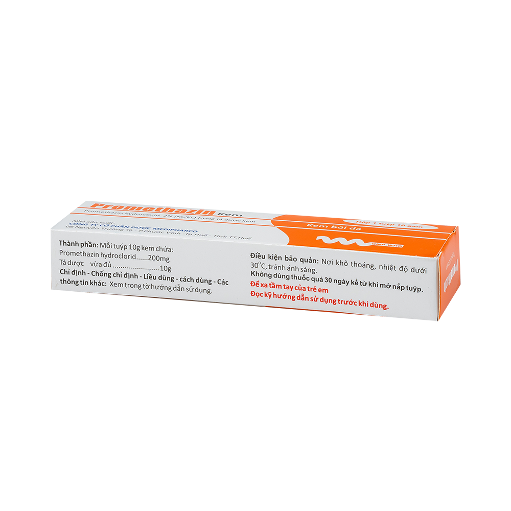 Promethazin 2% 10g Hộp 1 tuýp 10g Medipharco