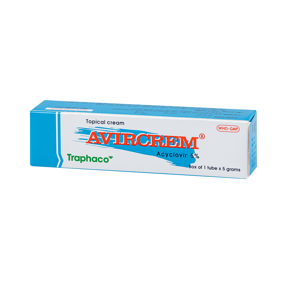 Avircrem 250mg Tuýp 5g Traphaco