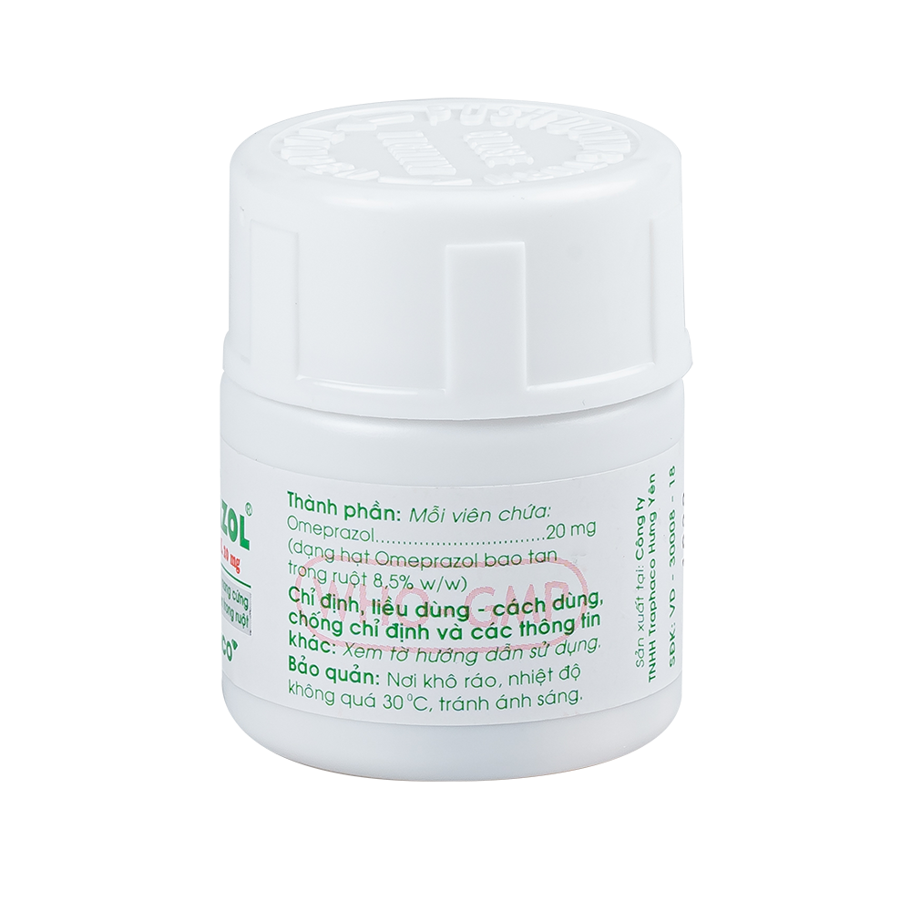 Dafrazol 20mg Lọ 14 viên Traphaco